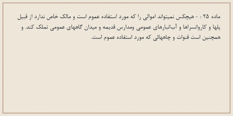 ماده۲۵