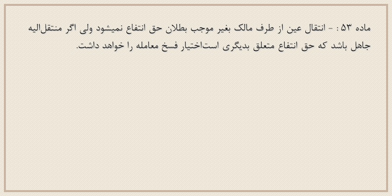 ماده۵۳