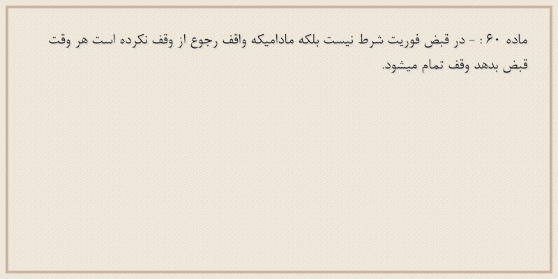 ماده۶۰