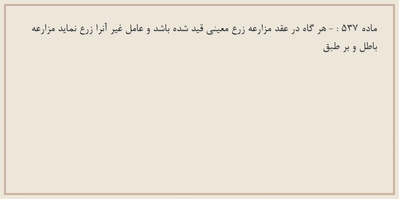 ماده۵۳۷