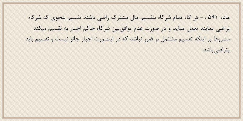 ماده۵۹۱