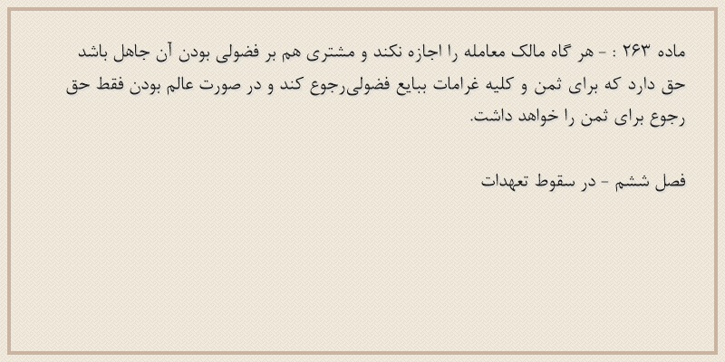 ماده۲۶۳