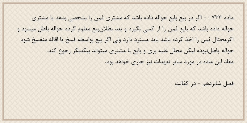 ماده۷۳۳