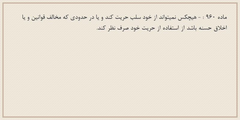 ماده۹۶۰